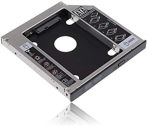 GIPTIP 12.7 MM HDD CADDY SATA 2nd CD/DVD-ROM to Expanded Data Storage for All PC/Laptop 2.5 inch 12.7MM Universal HDD Caddy Internal Hard Drive Enclosure-image-31
