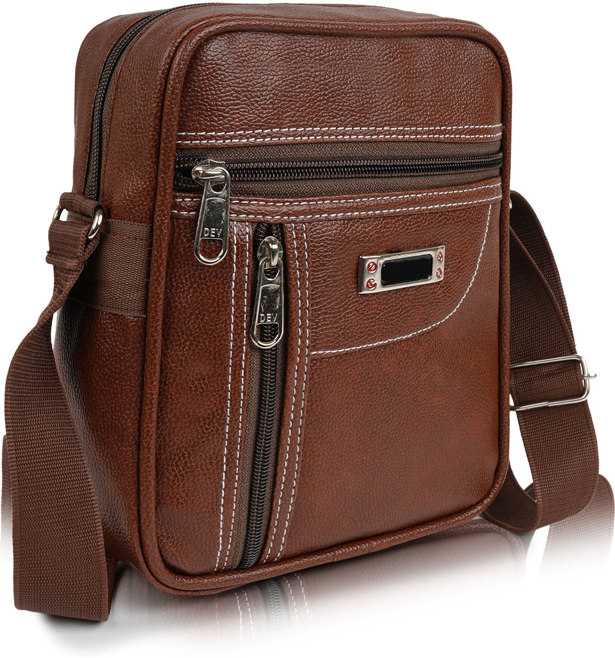 Brown Men Sling Bag Casual Bag/Cross Body Bag/Office Business Bag Stylish sling Bag for Men