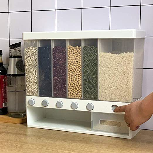 rustic Plastic Grocery Container - 1000 ml-picture-18