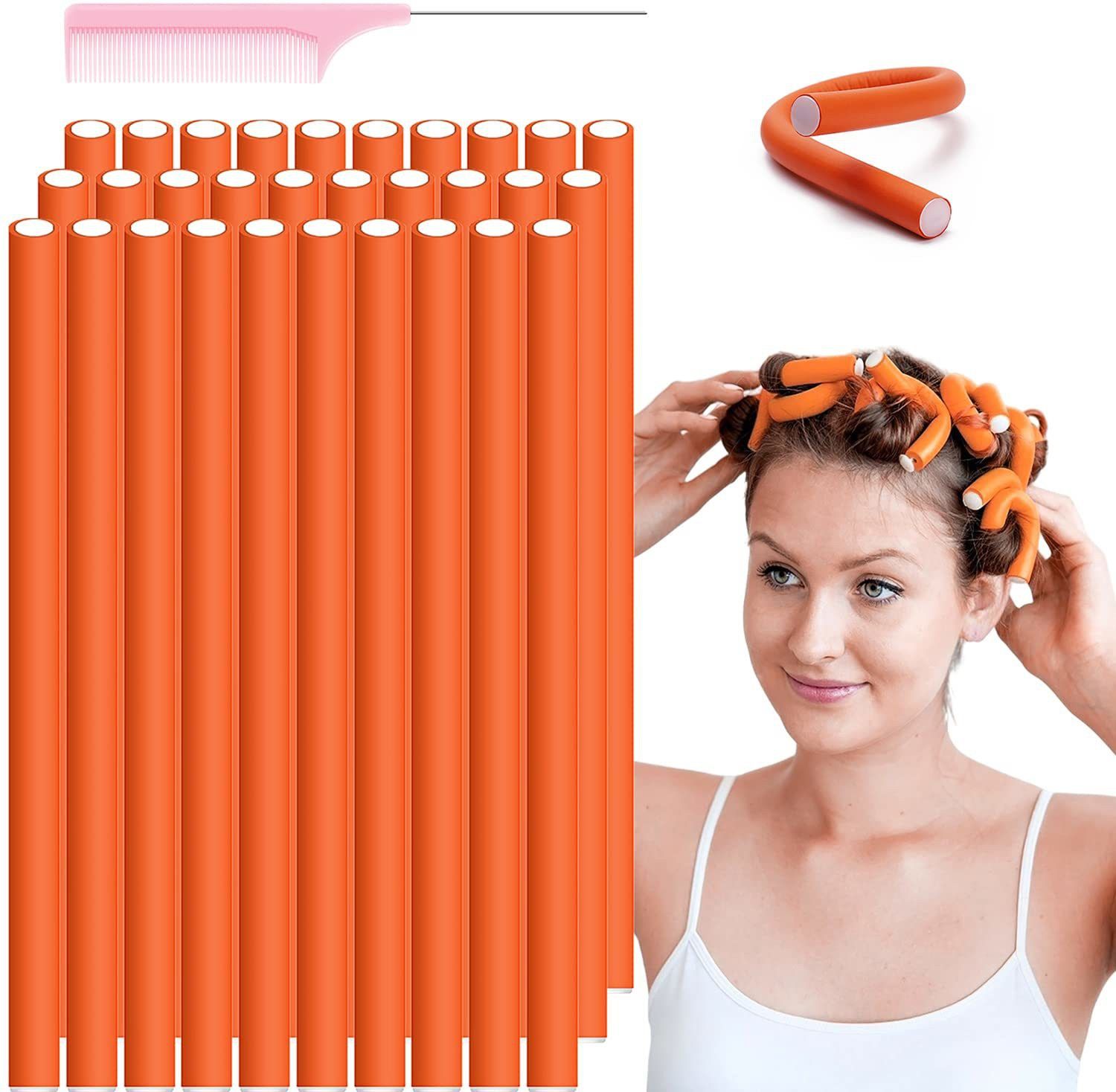 hai roller 10 pcs stick curler roller for women & Girls pack of 1 Hair Curler-image-48