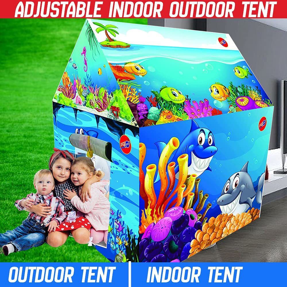 Tent House for Kids up to 5 -10 Years Boys & Girls Big Size Tent House Marine
