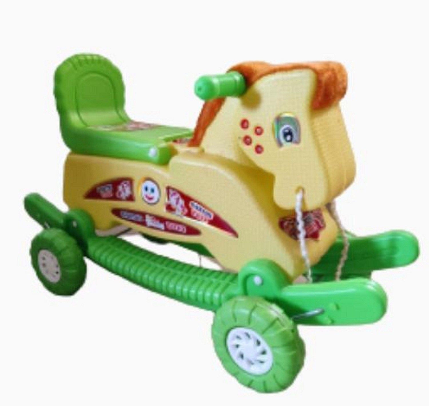 by PLASTIC HORSE,ROCKING FUNCTION WITH AMAZING COLOR Rideons & Wagons Non Battery Operated Ride On-image-17