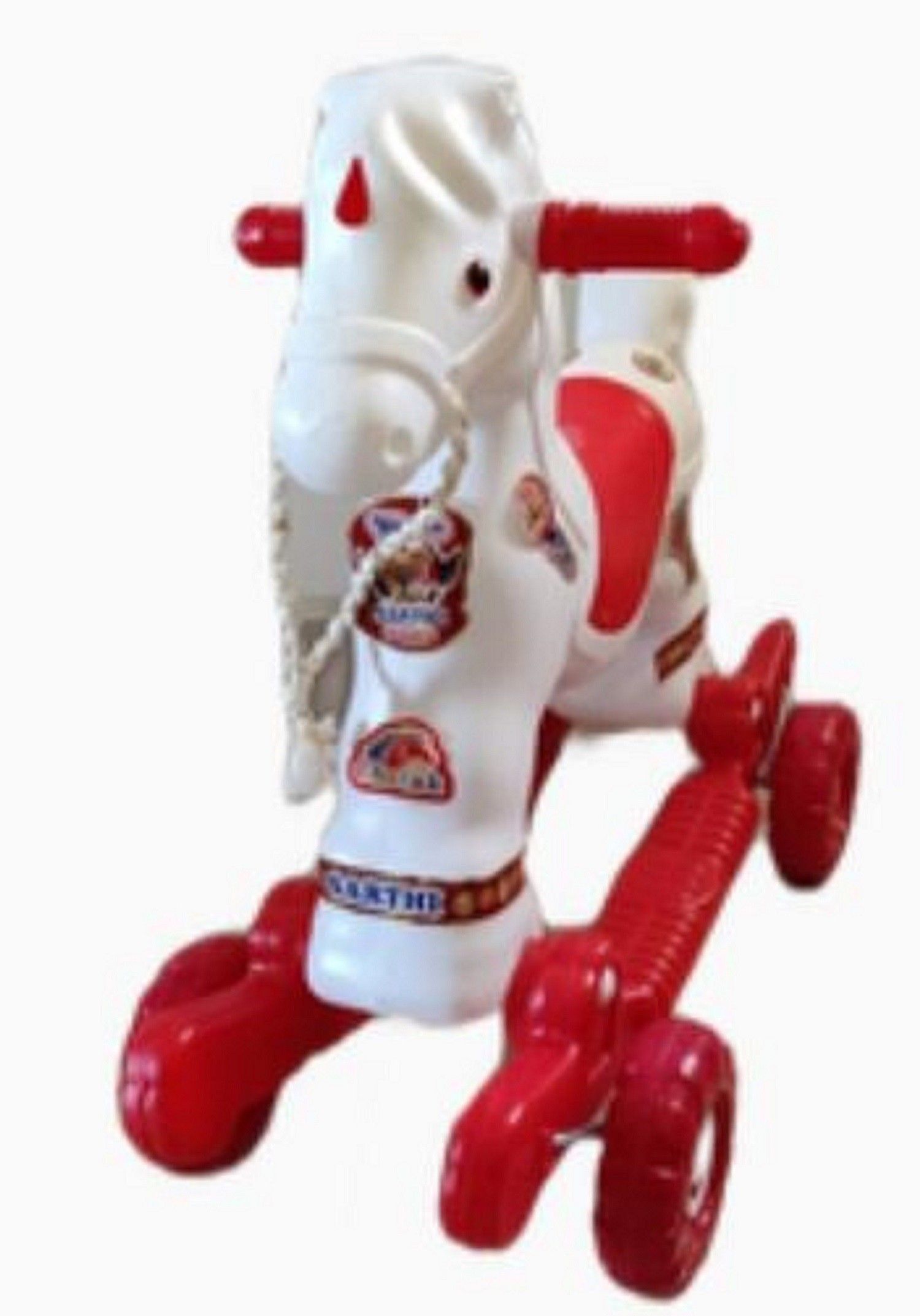 by PLASTIC CHETAK HORSE , ROCKING FUNCTION WITH AMAZING COLOR Rideons & Wagons Non Battery Operated Ride On-image-42