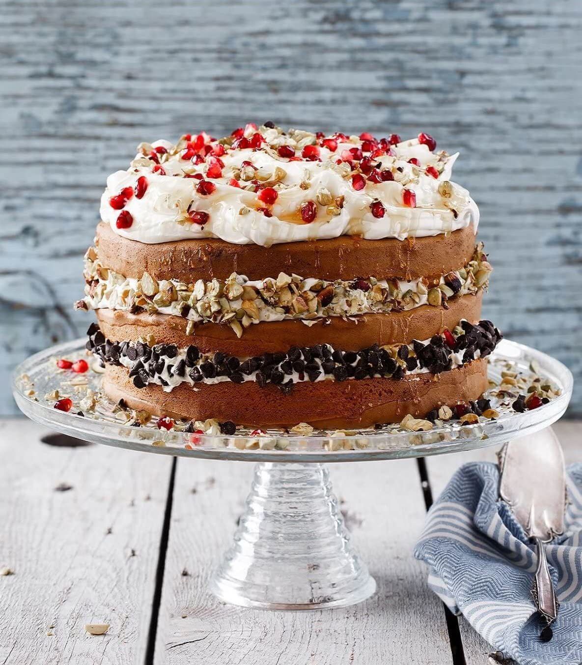 incrizma Glass Cake Server-picture-1