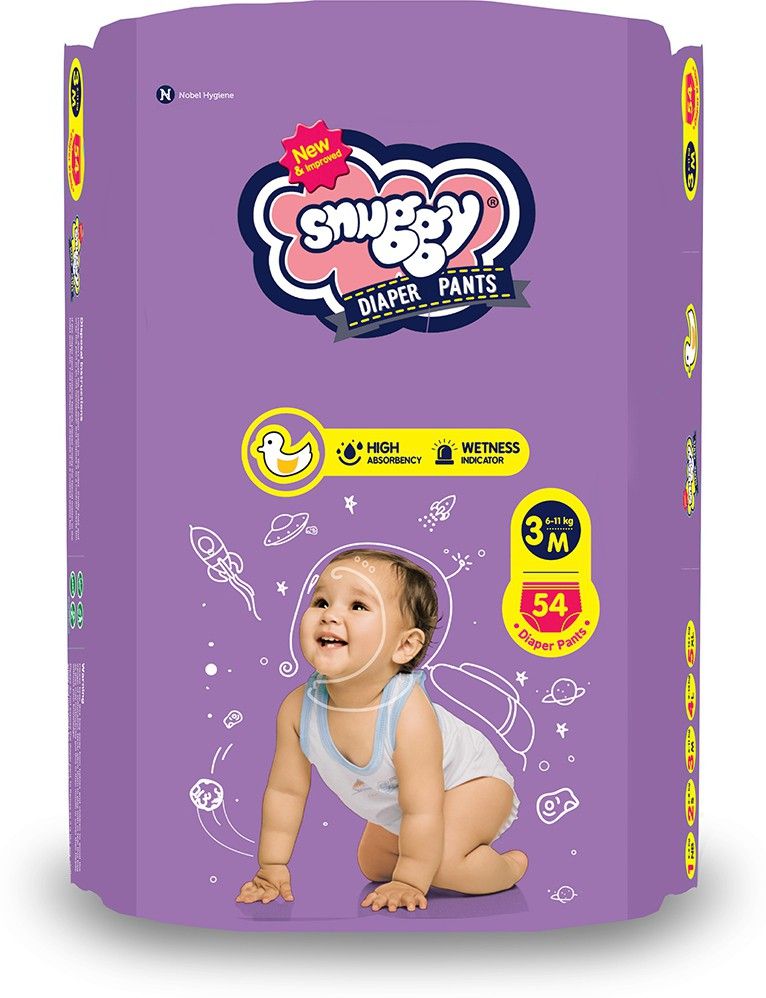 Baby Easy Diaper Pants - M