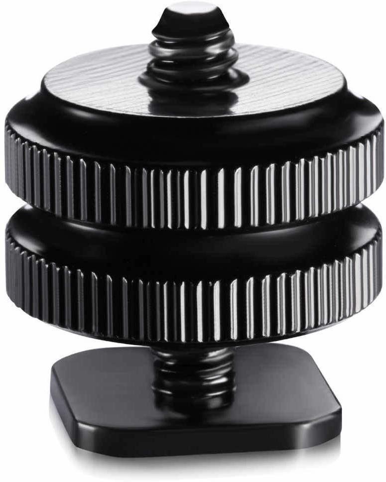 Hiffin ® Camera Shoe Pro 1/4" Mount Adapter for Tripod Screw to led Light Hotshoe Flash Shoe Adapter-picture-44