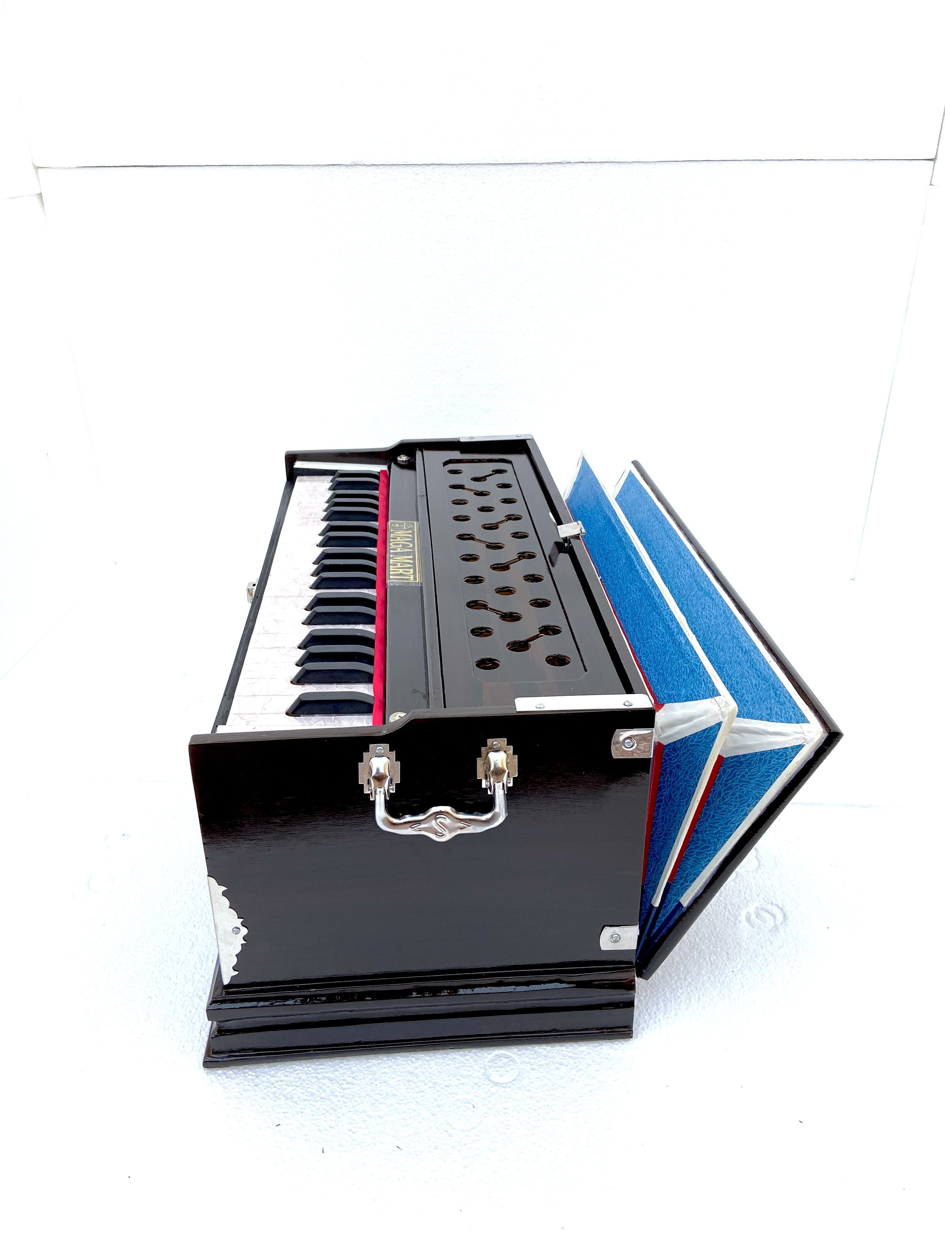 maga mart 7 Stopper 39 Keys Harmonium 3.2 Octave Hand Pumped Harmonium-picture-29