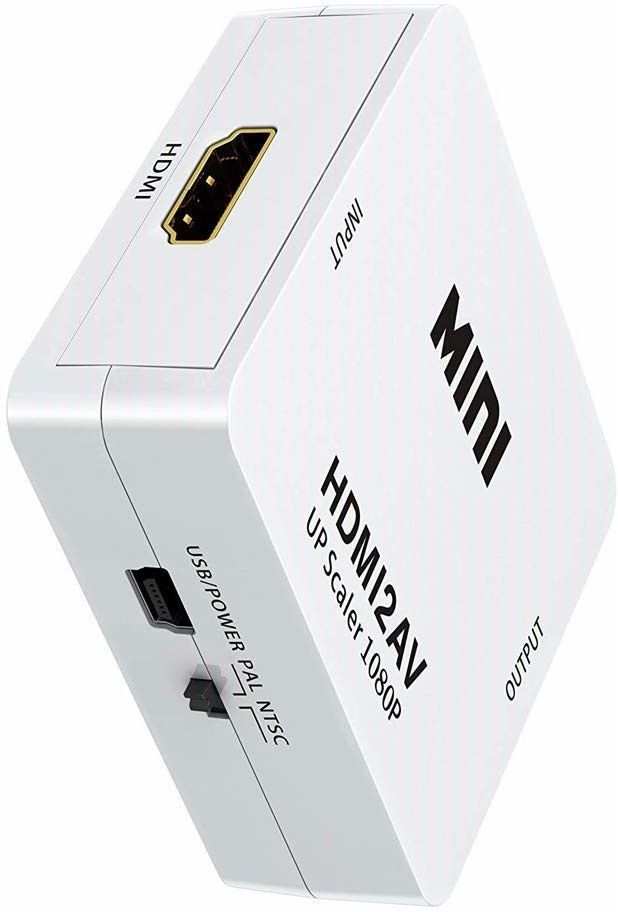TERABYTE Mini HDMI TO AV Converter UP Scaler Full HD 720/1080p Video Converter Media Streaming Device-picture-15