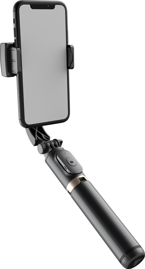 Wifton Bluetooth Shutter Tripod For Smartphone Action Camera Video Record Vlog Live-IVI Single Gimbal for Mobile, Camera image 1