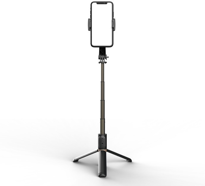 Wifton Q08 Phone Stabilizer Gimbal 1 Axis Phone Stable Selfie Tripod With BT Remote-IXI Single Gimbal for Mobile, Camera image 1