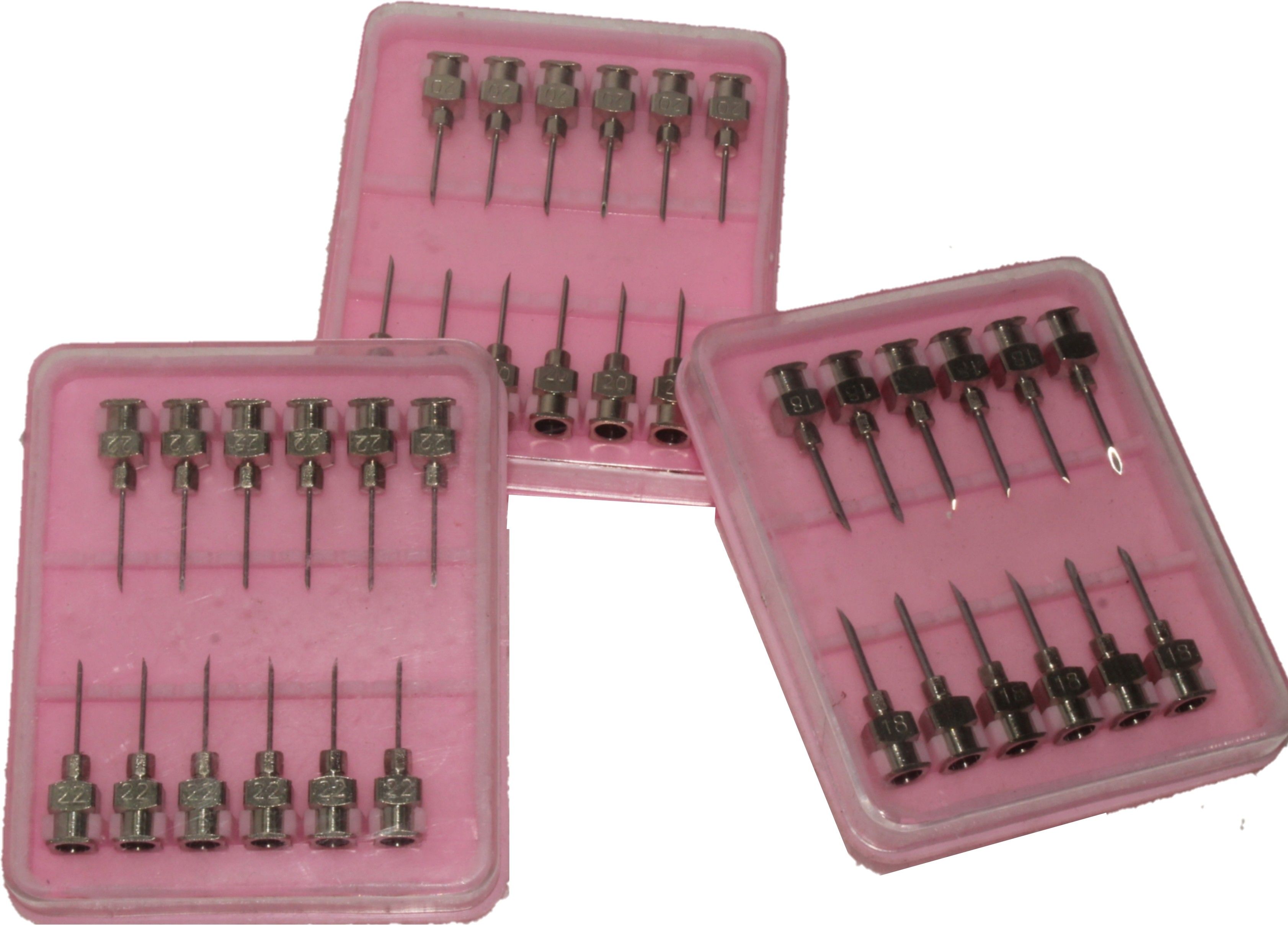 Needle 18/20/22 Gauge for all types of Poultry Vaccinator (Pack of 3 -12no Each) Pet First Aid Kit