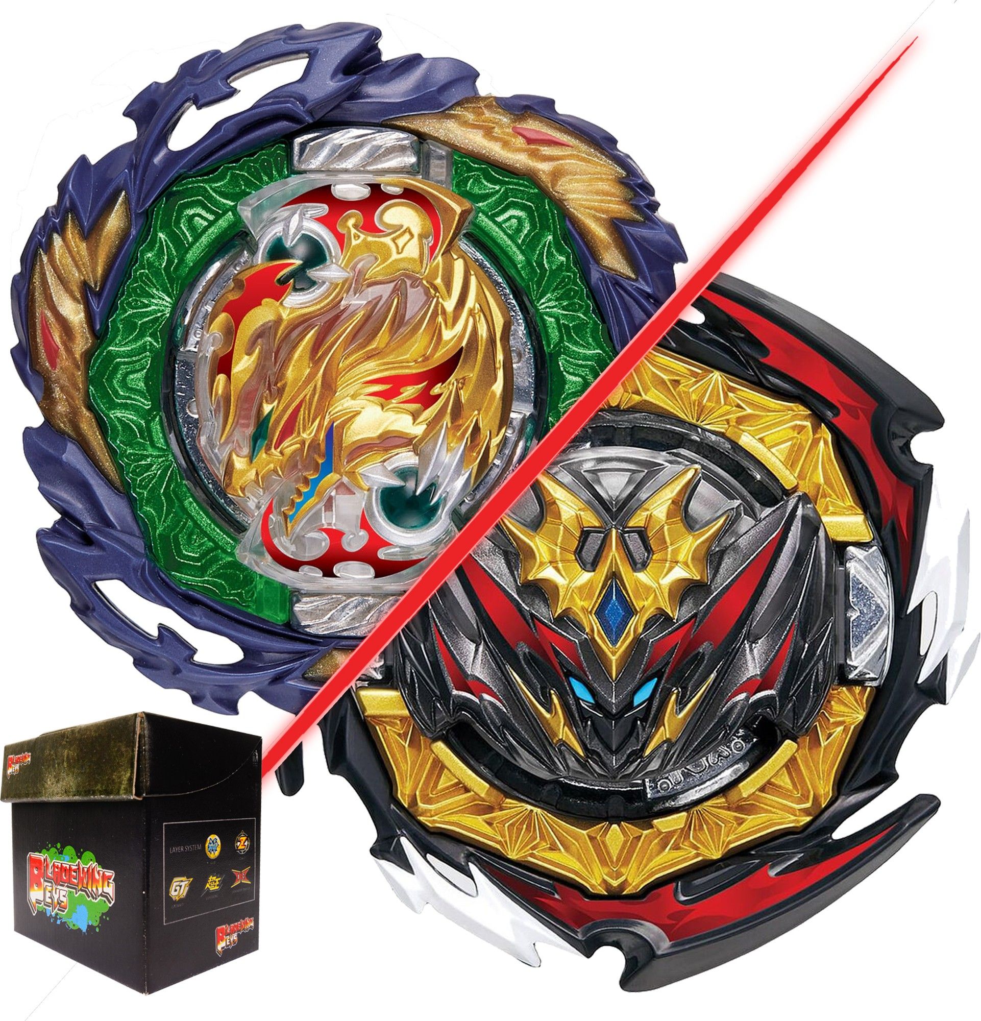Random Booster set B185 Vanish Faf. Tapered K-3 + B180 Dynamite Belial. Nx Vn-2-image-33
