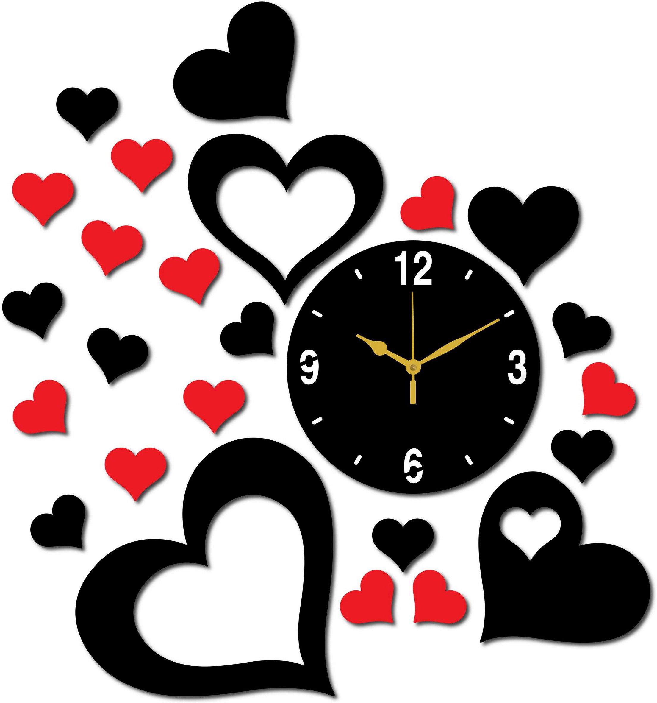 Analog 50 cm X 54 cm Wall Clock-image-20