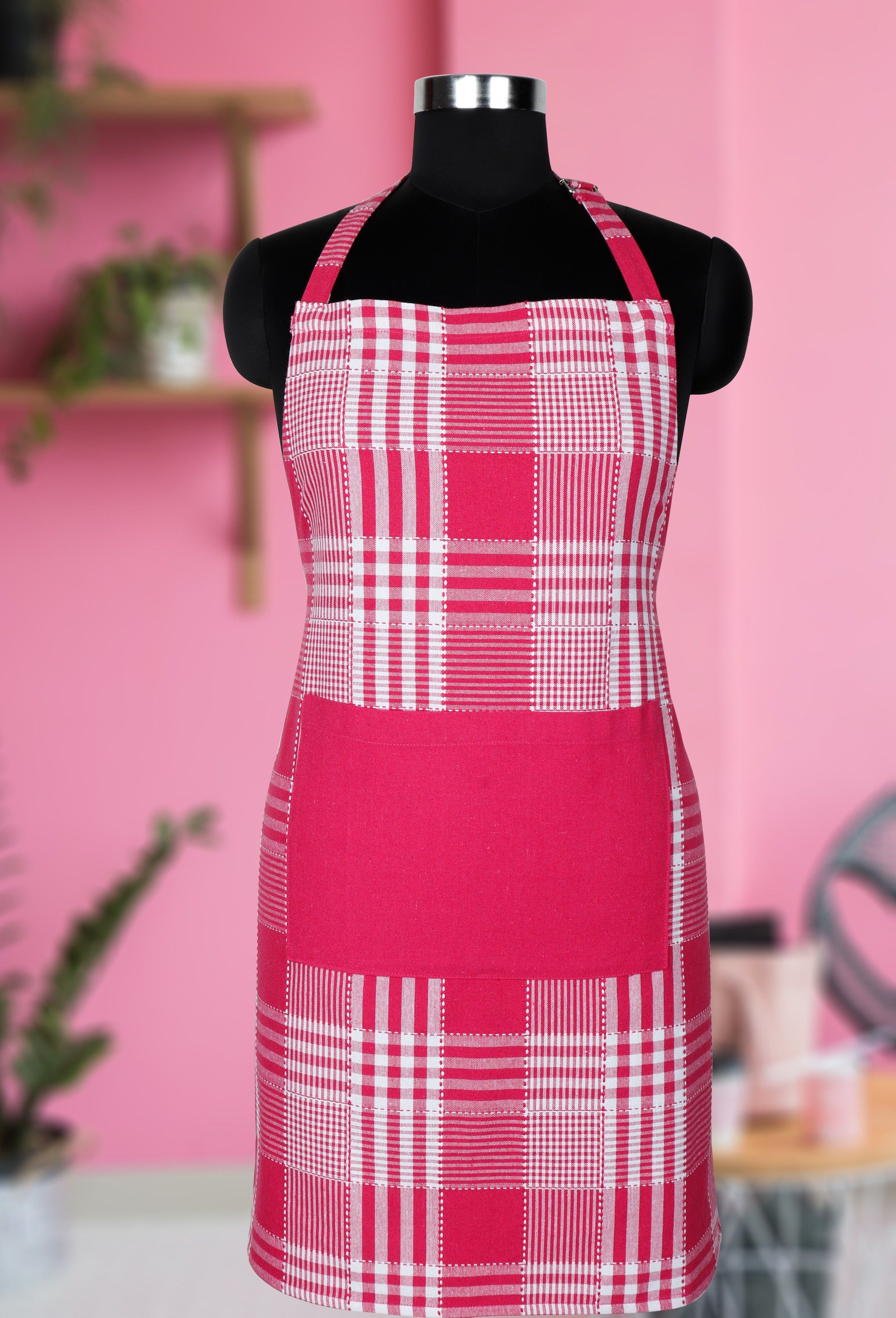 Cotton Home Use Apron - Free Size-image-9