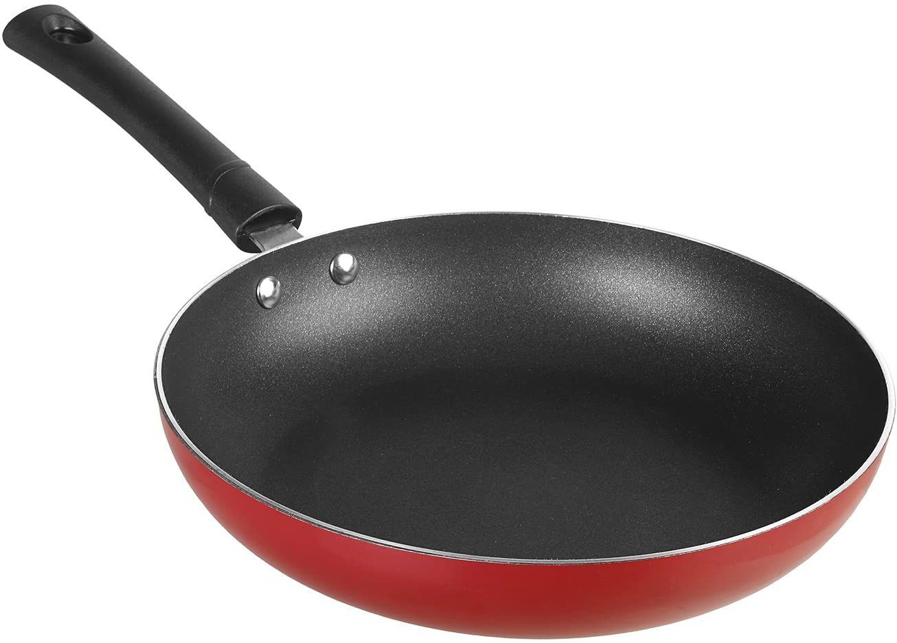 hm evotek Non Stick Fry Pan With Stainless Steel Lids And Handle FP-11 Tawa 23 cm diameter with Lid-picture-15