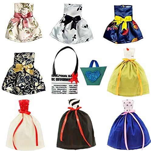 - Doll Accessories, Handmade Clothes For Doll with Bags