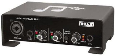 AI -22 Audio Interface 2x2 USB Audio Interface Digital Sound Mixer-image-20