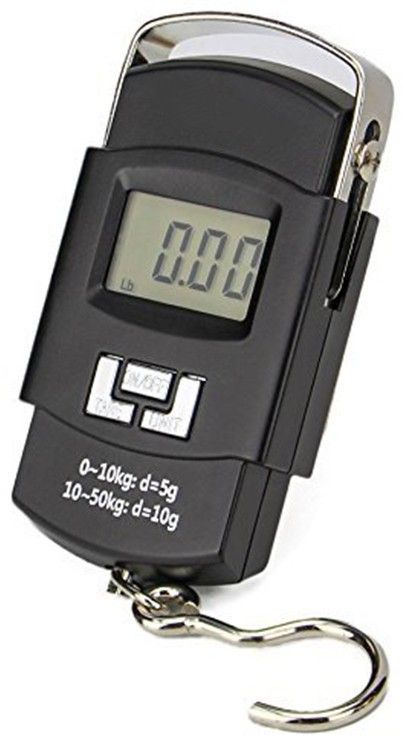 PENADIA Portable Electronic Scale Digital LCD Pocket Weighing Hanging Scale For Home, Office & Travel Luggage Weighing Scale (Black) Weighing Scale-image-15