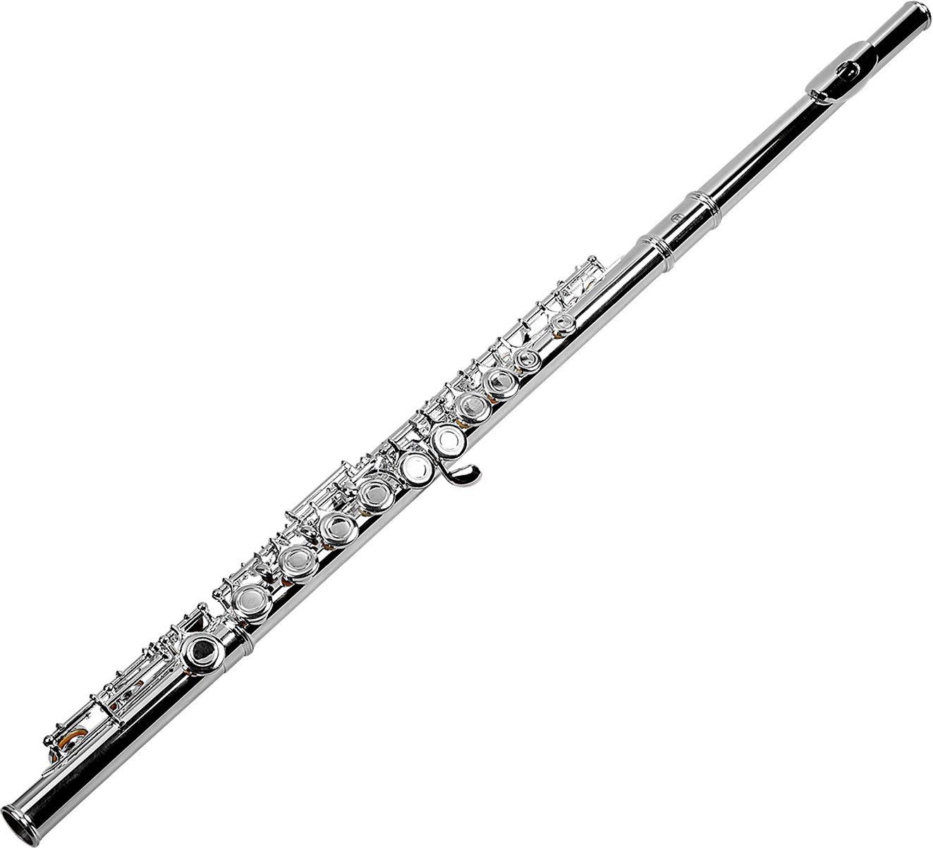 kadence Closed Open Hole Metal Flutes for Beginner, Kids, Student Silver Nickel Flute Nickel Flute-picture-23