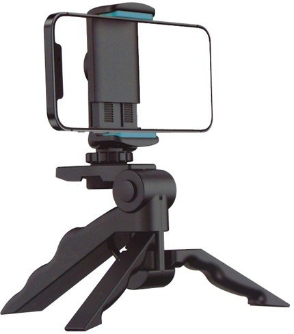 ASTOUND Mini Pistol Grip Tripod with Universal Mobile Attachment-a26 Single Gimbal for Mobile, Camera image 1