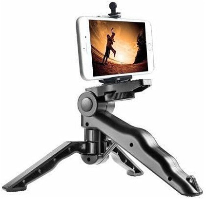 Wifton Mini Universal Smartphone Holder Tripod Multi-Use Pistol Grip-W2 Single Gimbal for Mobile, Camera image 1