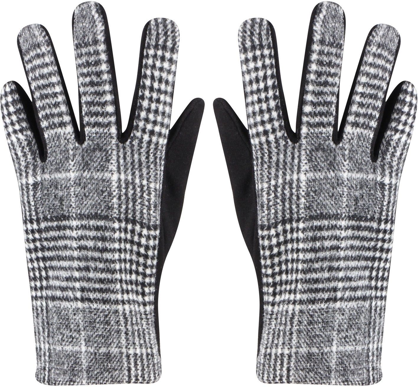 bonjour Checkered Winter Men Gloves-picture-35