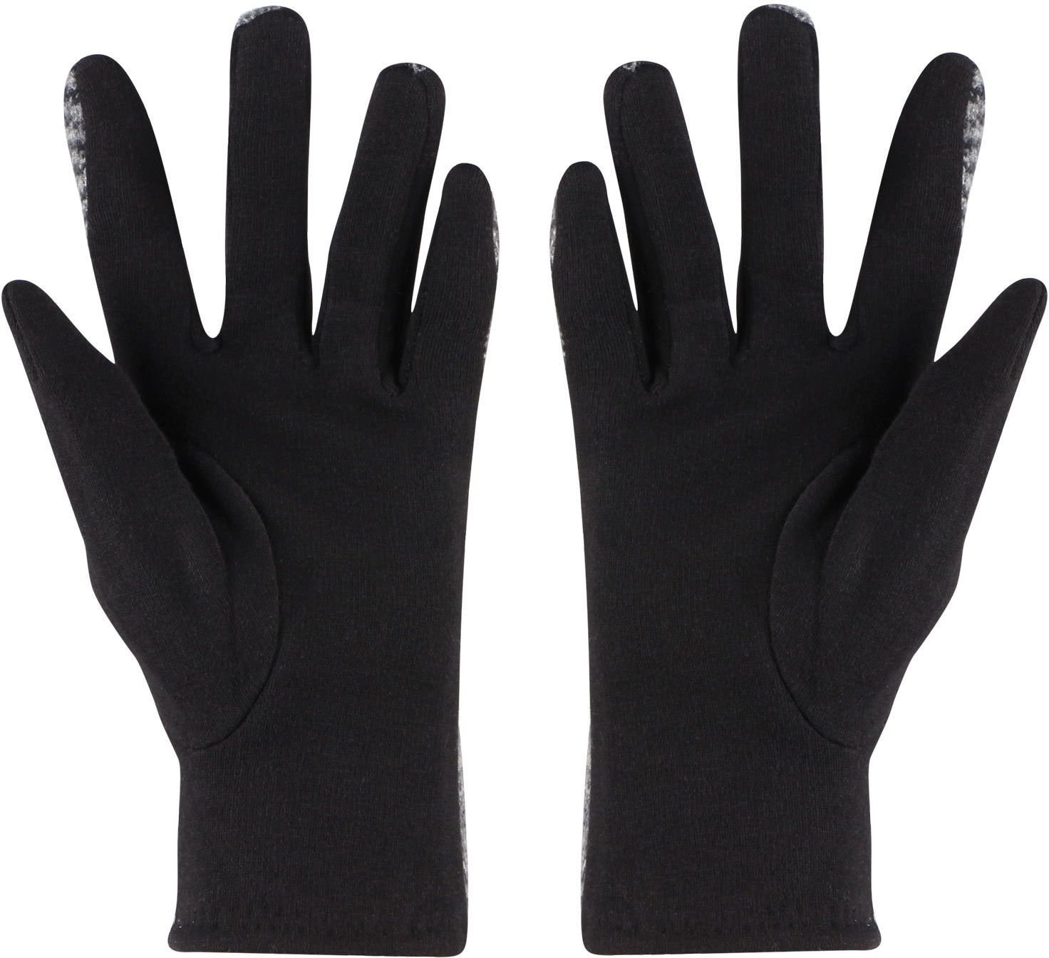 bonjour Checkered Winter Men Gloves-picture-37