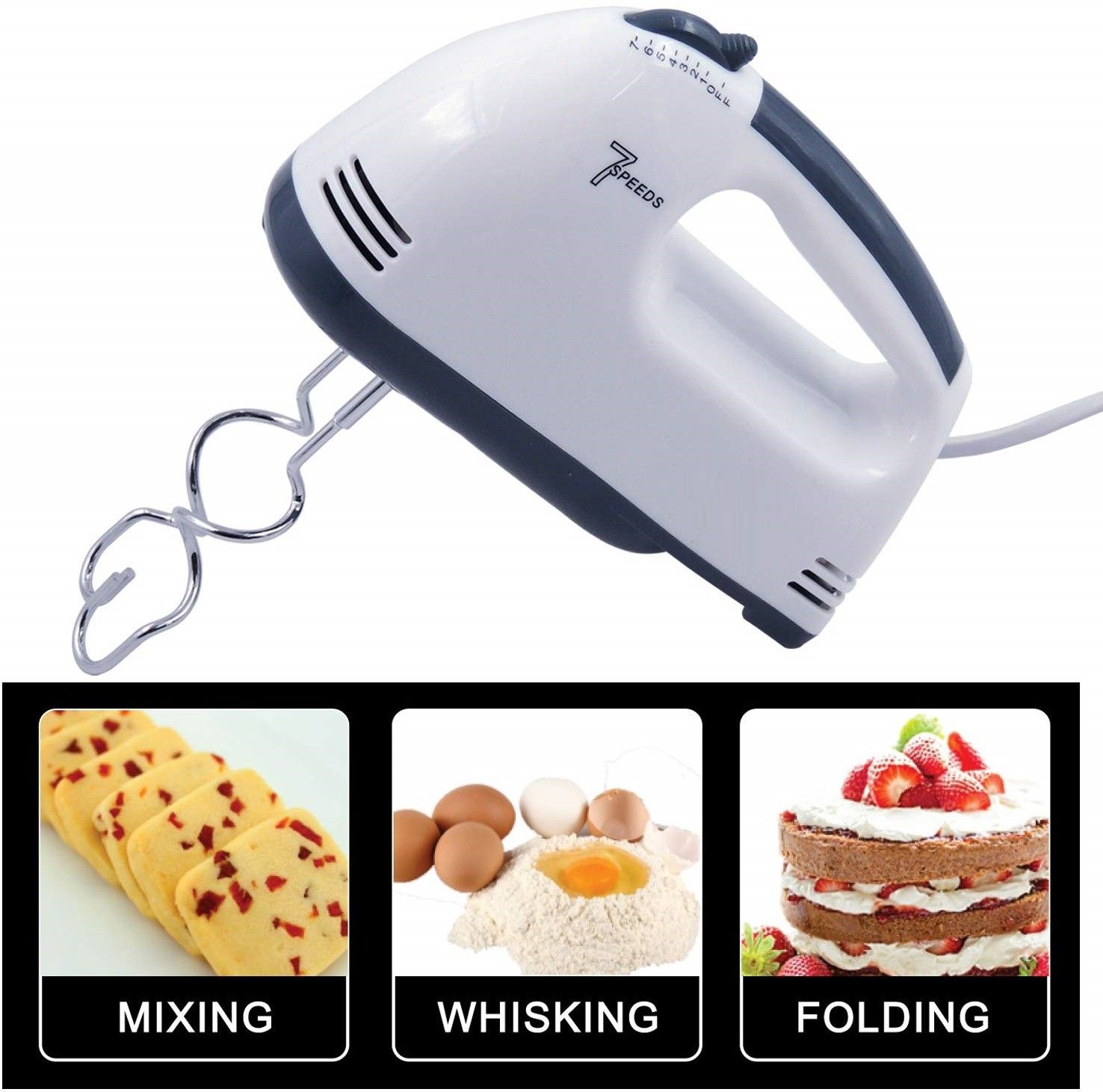 astound 180 W White Hand Blender-picture-18