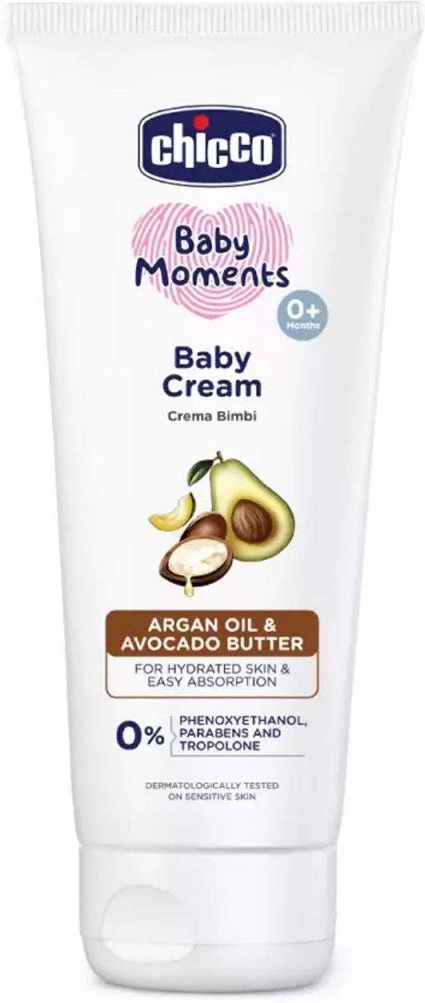 chicco Baby Moments Baby Cream Argan oil & Avocado Butter 100g-picture-37