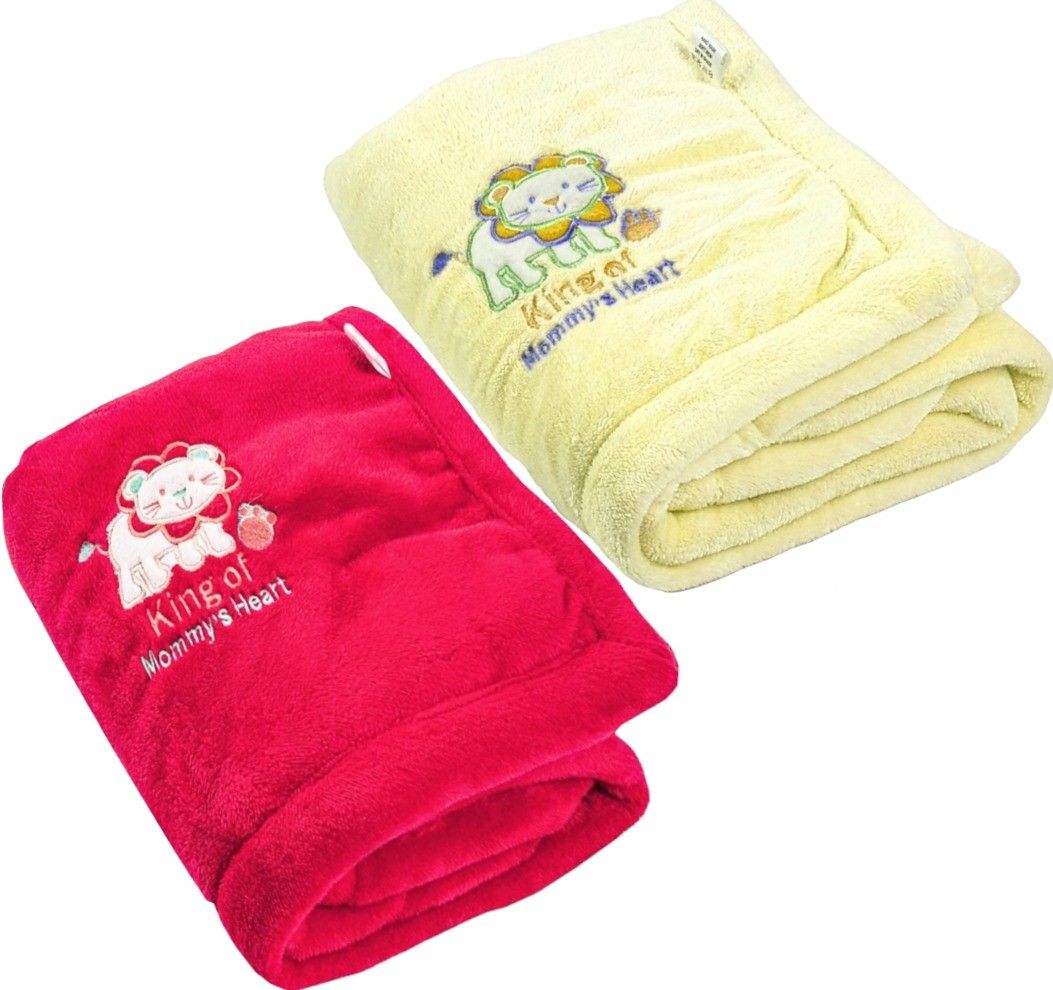 Embroidered Crib Crib Baby Blanket for AC Room-image-11