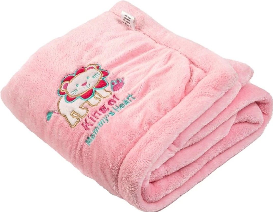 Embroidered Crib Crib Baby Blanket for AC Room-image-44