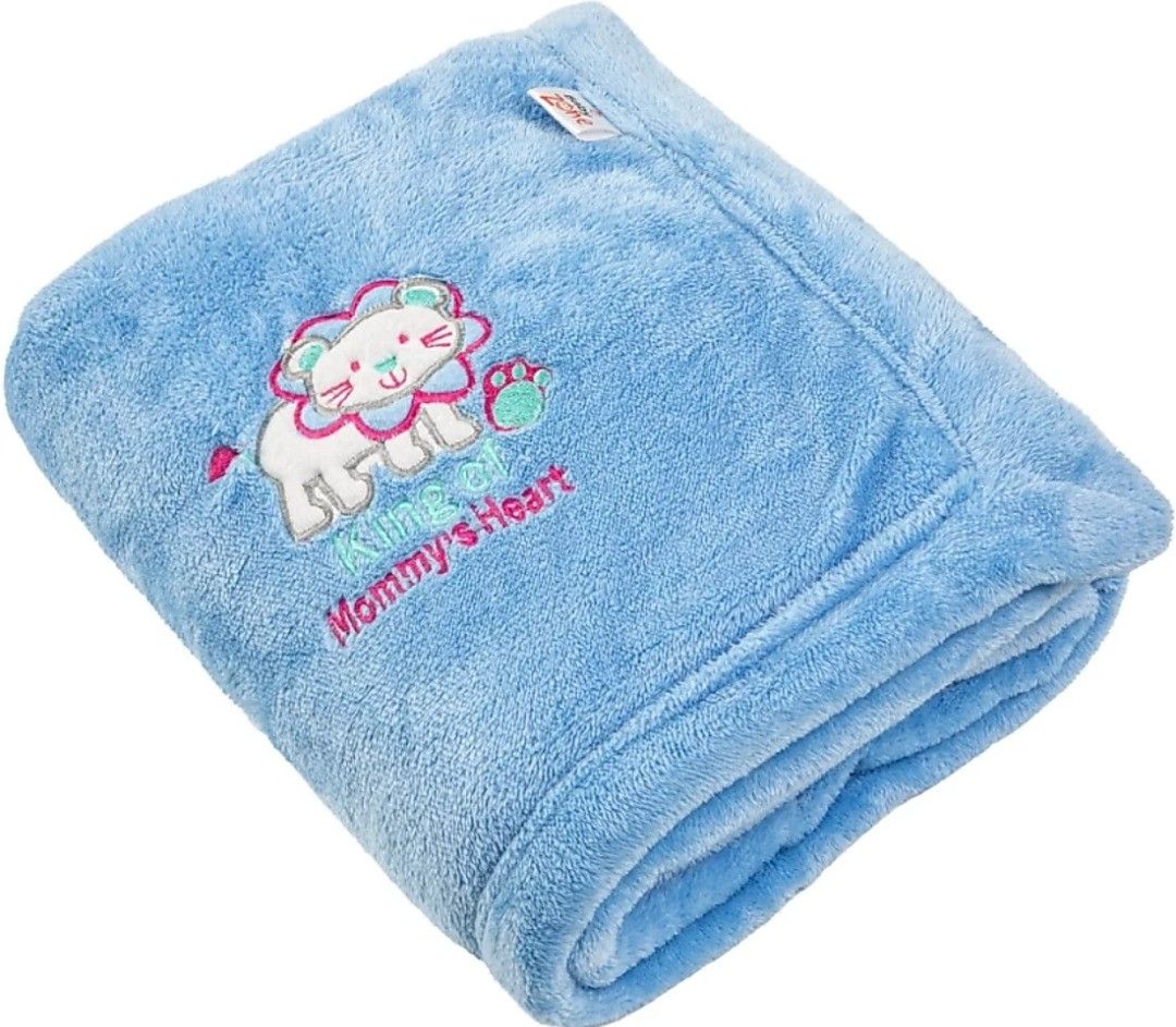 brandonn Embroidered Crib Crib Baby Blanket forAC Room-picture-24