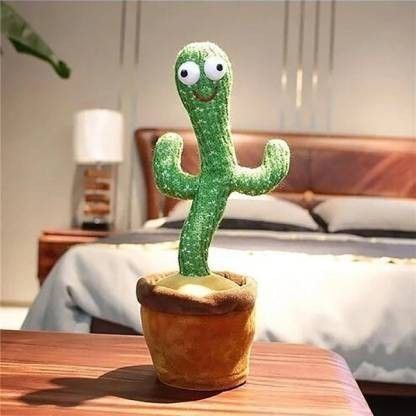 COLLECTION Dancing Cactus Toy Talking Repeat Singing Sunny Cactus Toy 120 Songs-image-37
