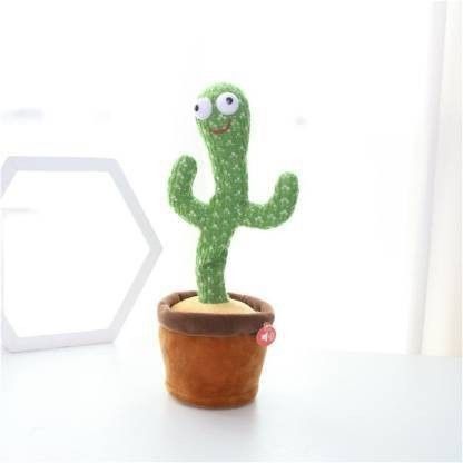 Soft Dancing Cactus Talking Dancing Cactus Toy Repeat+Recording+Dance+Sing Wrig
