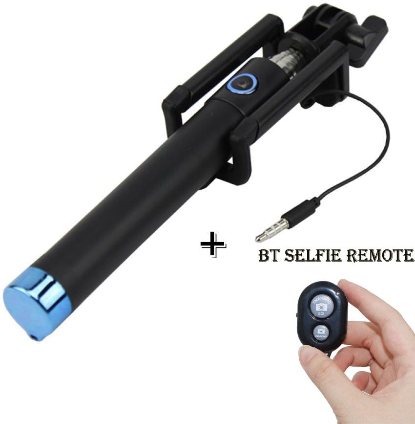 POZUB Mobile Wired Selfie stick tripod mobile holder +Bluetooth Remote Photo Shutter Tripod, Monopod, Monopod Kit, Tripod Kit, Tripod Clamp, Tripod Bracket