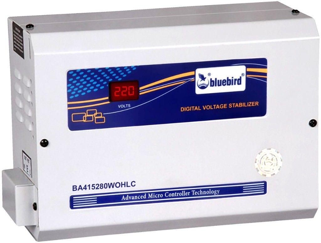 BA415280WOHLC bluebird 4 KVA DIGITAL VOLTAGE STABILIZER With Out HLC , Aluminium Wound-image-0
