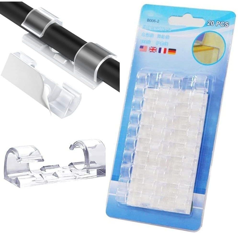 Akshar collection 20 Pcs Desktop Cable Organizer Cable Protector-picture-20