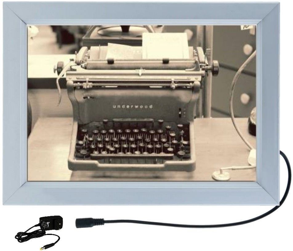 TYPEWRITER OLD MODEL NO.01, 18 inch ELECTRONIC LED FRAME