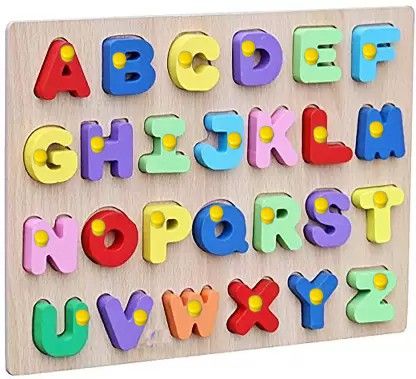 Alphabet Number Board Puzzle Learning Toys Board Game Cube baby learning toy-image-49