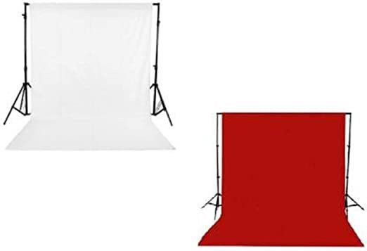 Stookin 6FTX9FT Backdrop Lekera Photo Light Studio Background Red & White (Pack Of 2) Reflector-picture-19