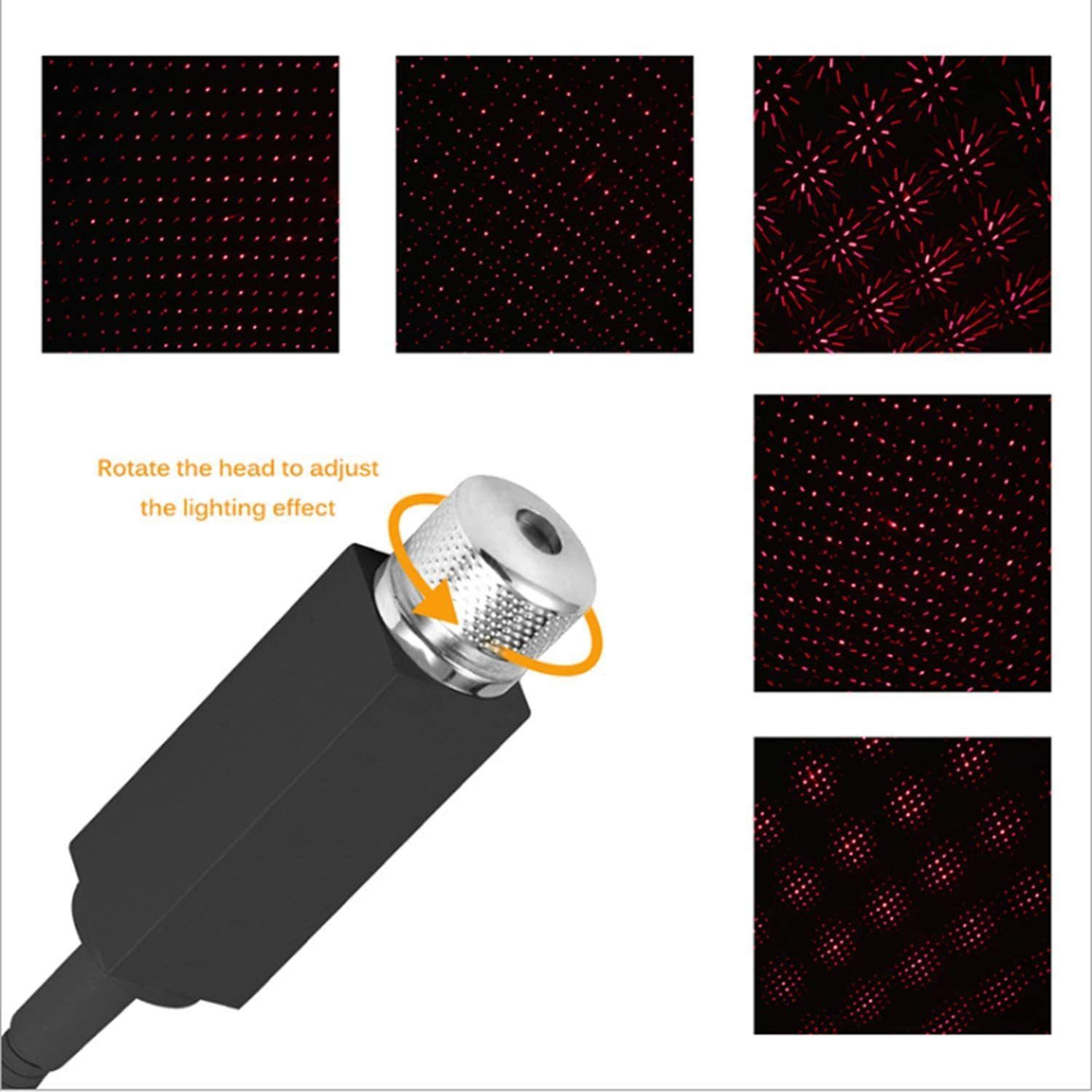 RHONNIUM Star Light USB Atmosphere Starry Sky Night Projector Lamp-H6 Flexible USB Night Lamp-X17 Led Light-image-45