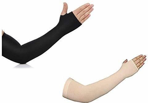 Polyester Arm Sleeve For Men & Women Cycling Gloves-image-2