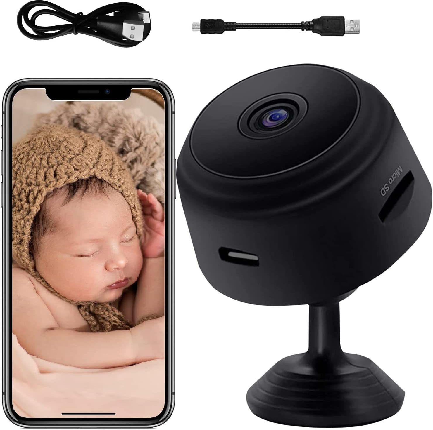 SIOVS SECURITY CAMERA Mini Magnet Camera with Audio and Video Recording Cam Sports and Action Camera-image-41