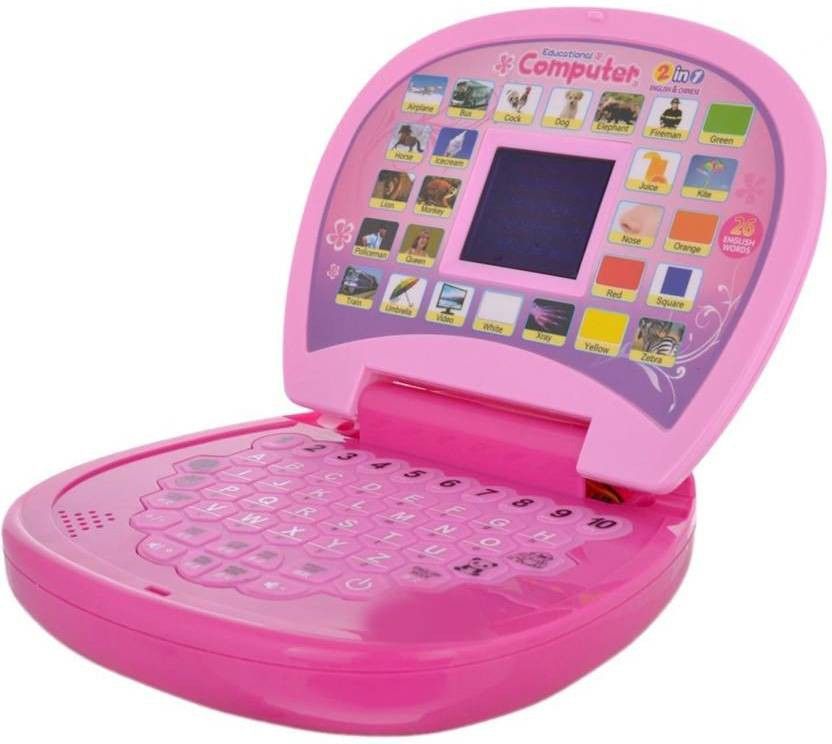 pari English Learner Mini Laptop for kids (Multicolor)-picture-14