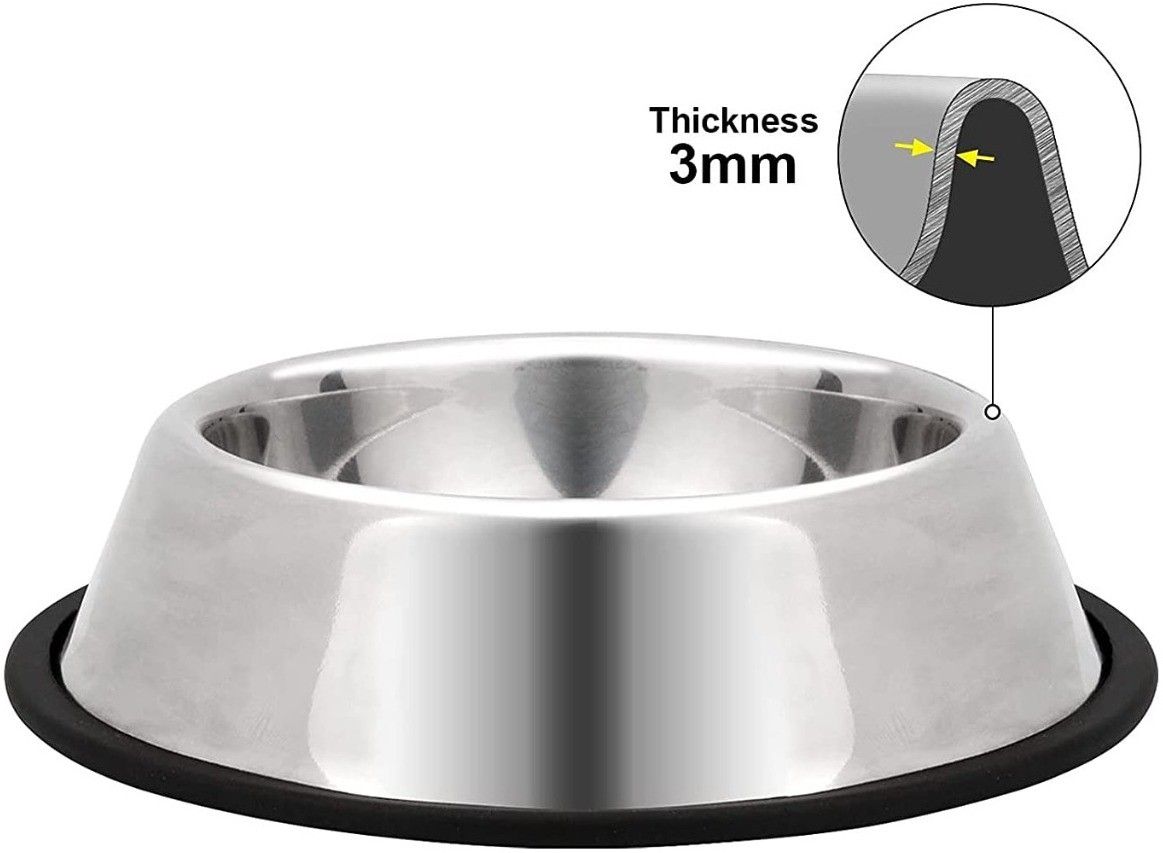 chullbull pet products Stainless Steel Pet Bowl-picture-7