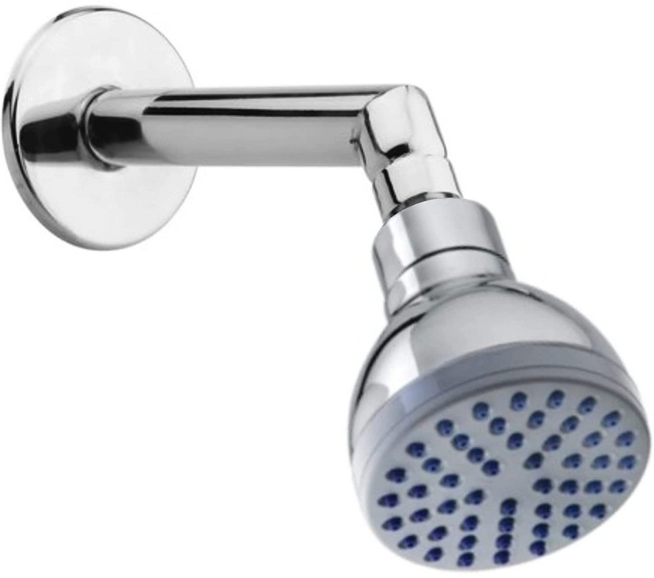cossimo Ruby 3" Inch ABS Overhead Shower and 7" Inch Arm with Wall Flange - Set of 1 Handheld image 1