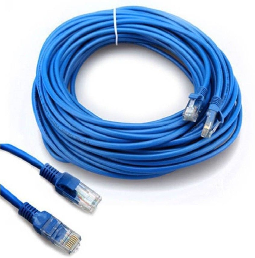 Teratech LAN Cable 10 m 10 Meter CAT6 Blue Network Ethernet Network Patch Cord,Lan Cable,-image-18