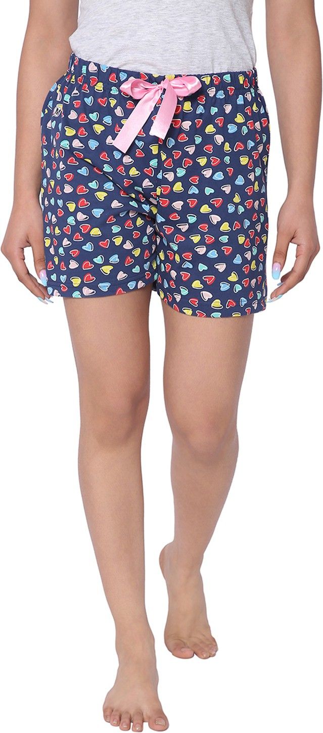 ariel Graphic Print Women Multicolor Regular Shorts-picture-16
