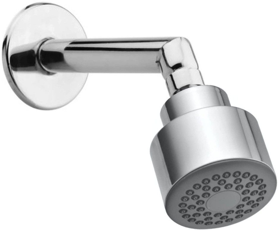 cossimo Sparkle 3x3 Inch ABS Bend Shower and 7" Inch SS Arm with Flange - Set of 1 Handheld-picture-24