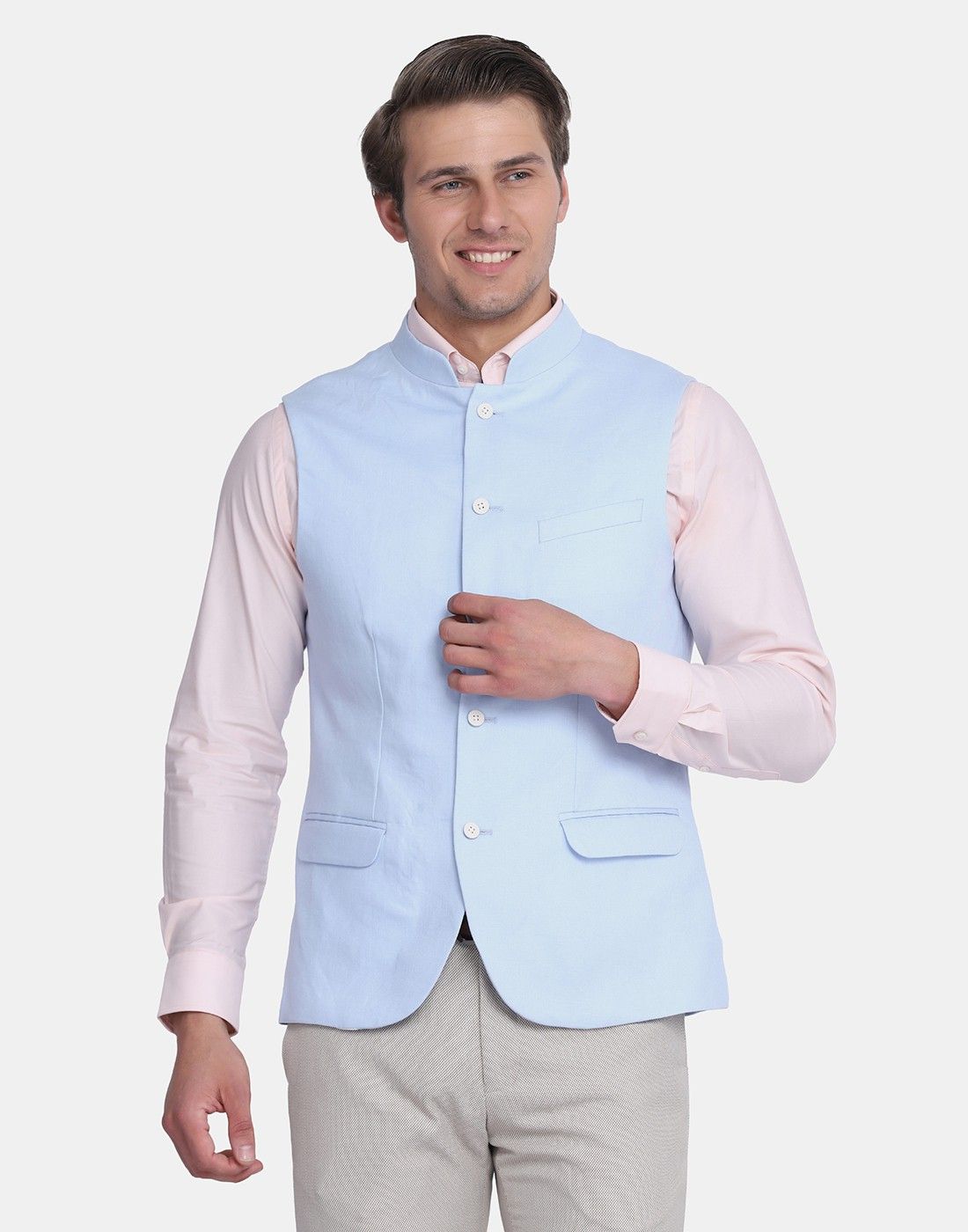 blackberrys Solid Men Waistcoat-picture-13